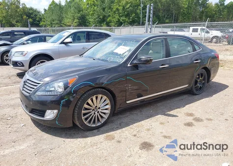 2014 Hyundai Equus Signature/Ultimate z USA, uszkodzony, nr VIN KMHGH4JH5EU089417